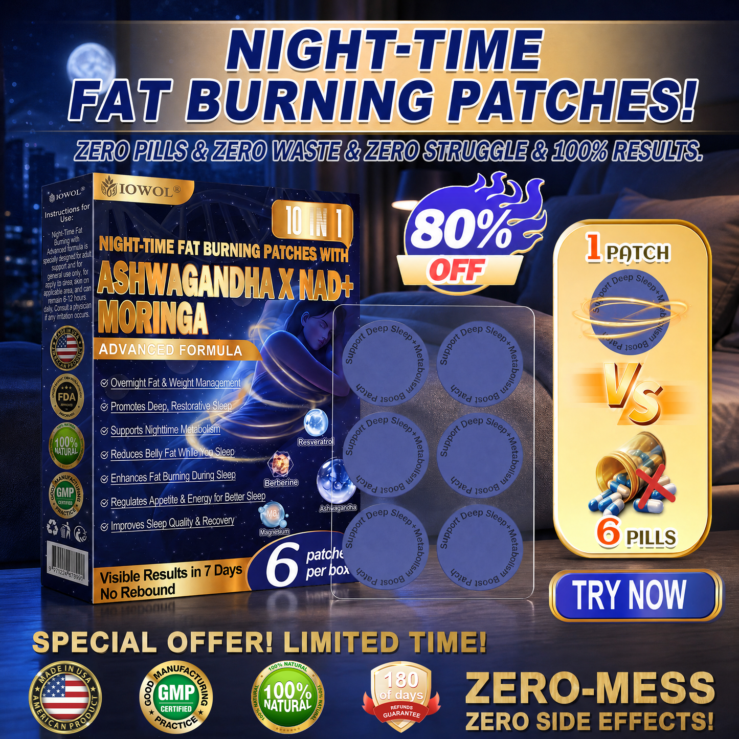 Wait — one last thing before you go…  We have a small overstock batch that didn’t go into regular sale.  👉 You can add 1 more IOWOL® for 80% OFF  ⚠ This is NOT a public offer ⚠ Once this page is closed, it’s gone